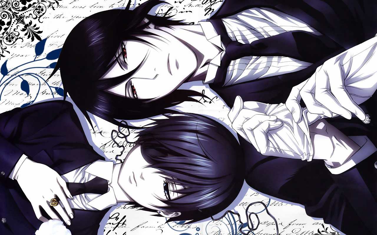 Wallpapers Manga Kuroshitsuji (Black Butler) Kuroshitsuji [Sebastien & Ciel]