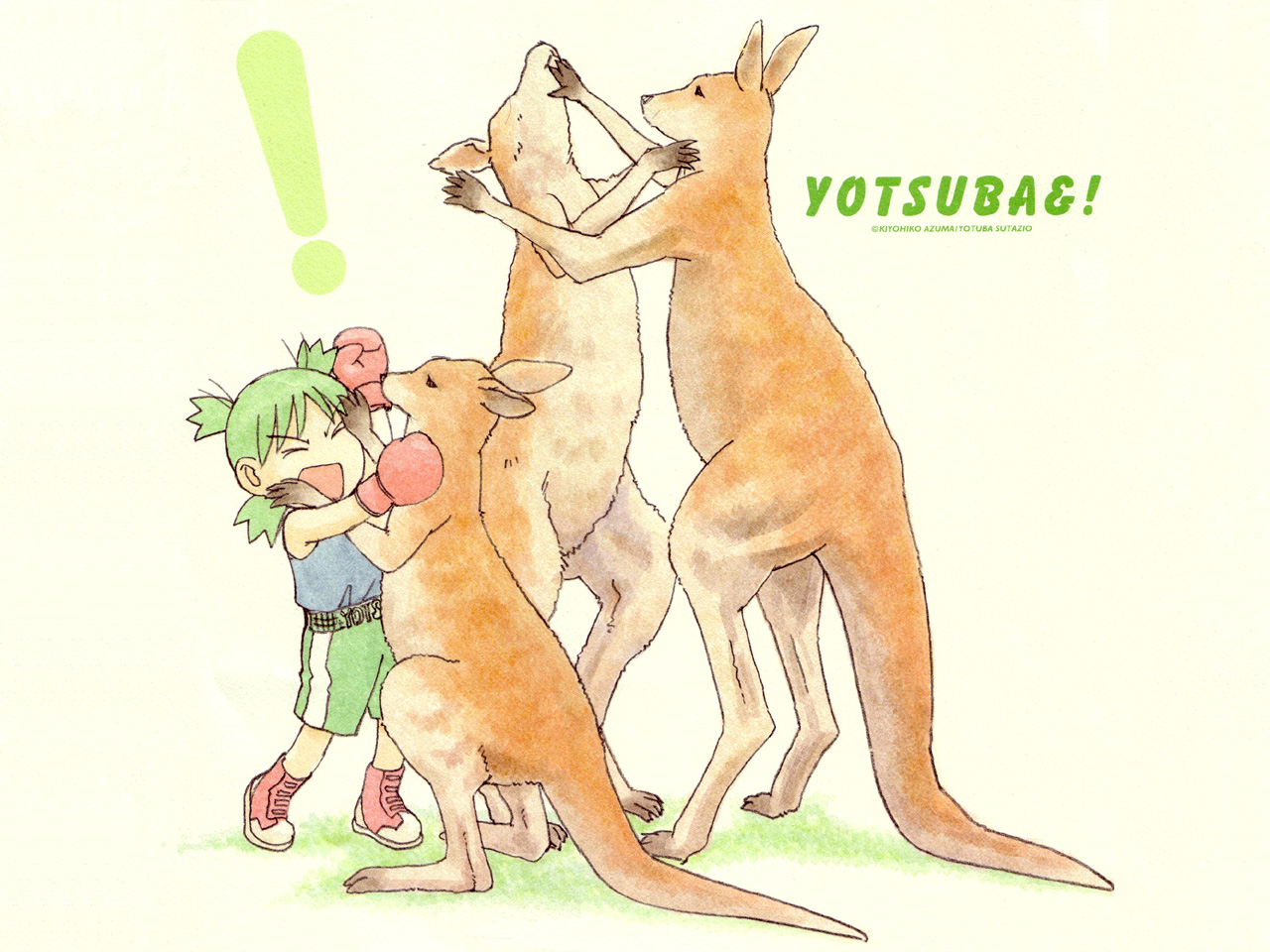 Fonds d'cran Manga Yotsuba 