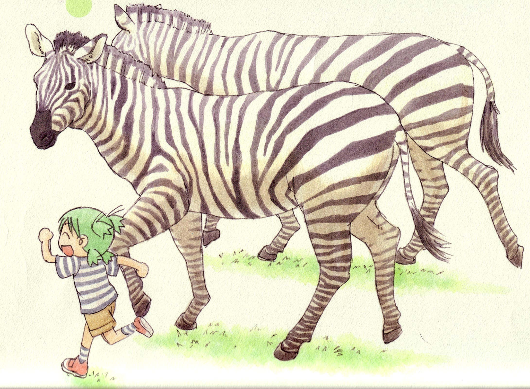 Fonds d'cran Manga Yotsuba 