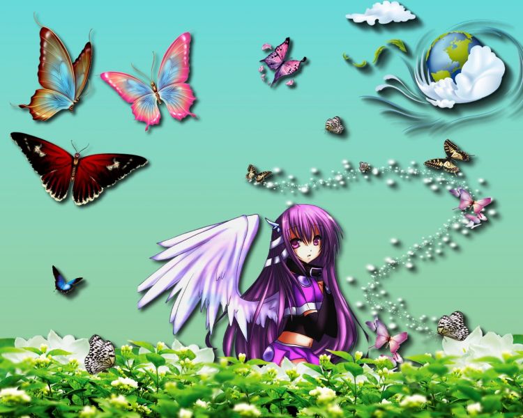 Wallpapers Digital Art Manga Wallpaper N358776