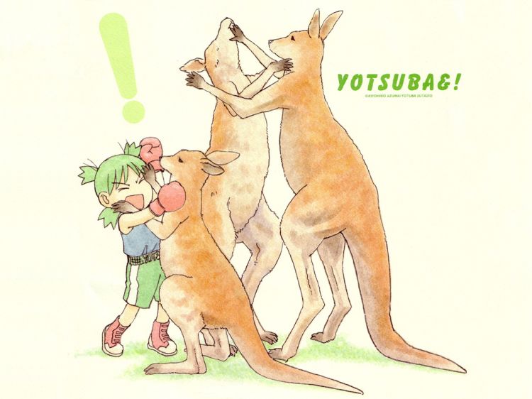 Fonds d'cran Manga Yotsuba Wallpaper N358855