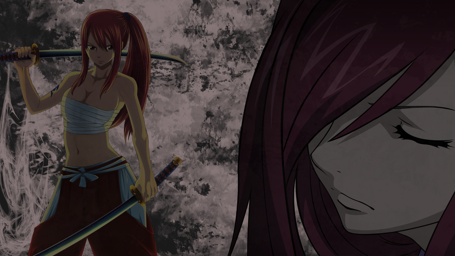 Fonds d'cran Manga Fairy Tail erza scarlette