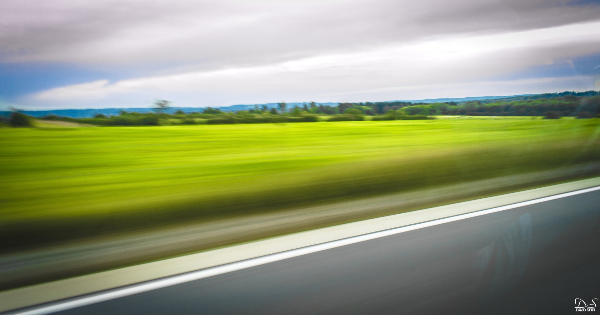 Fonds d'cran Constructions et architecture Routes - Autoroutes Defilement de paysage