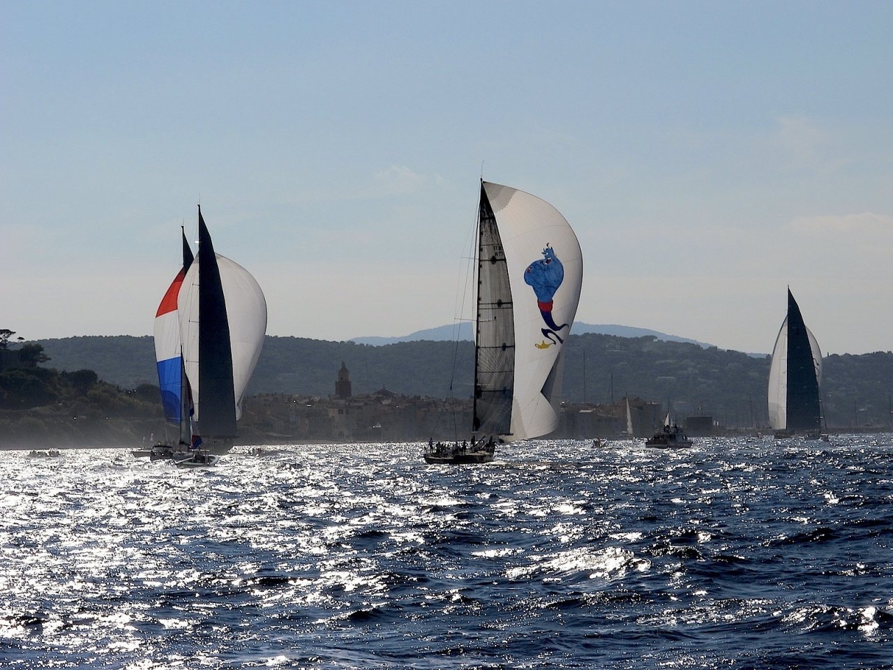 Wallpapers Boats Sailboats Voiles de Saint Tropez