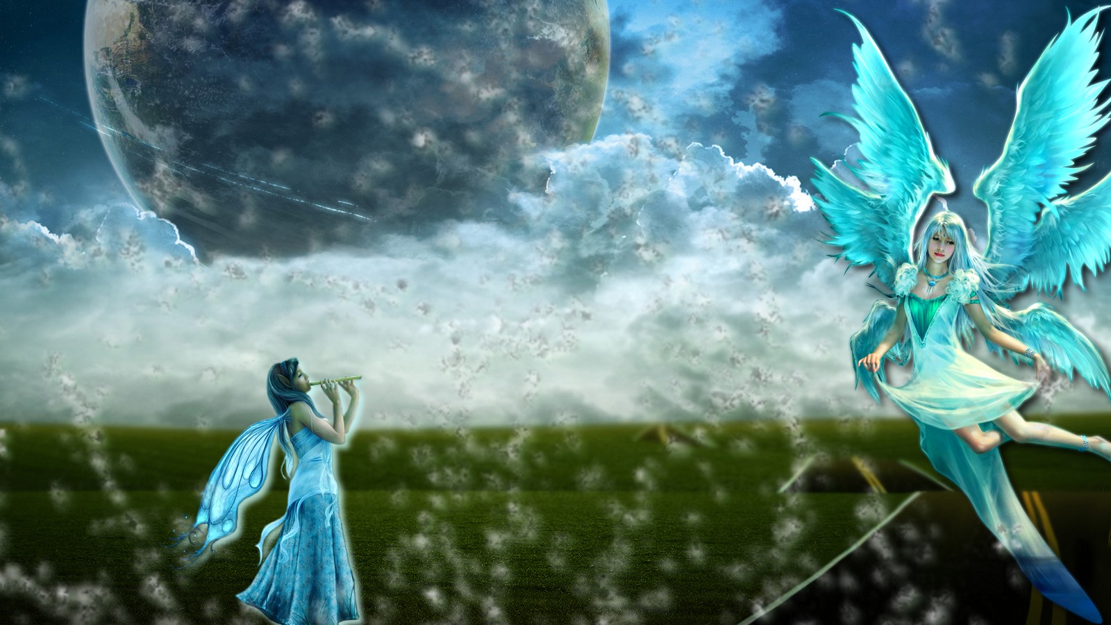 Wallpapers Fantasy and Science Fiction Angels 