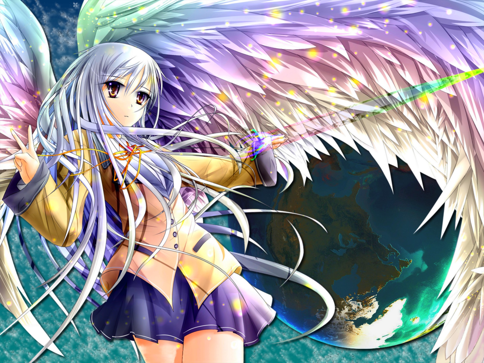 Wallpapers Manga Angel Beats 