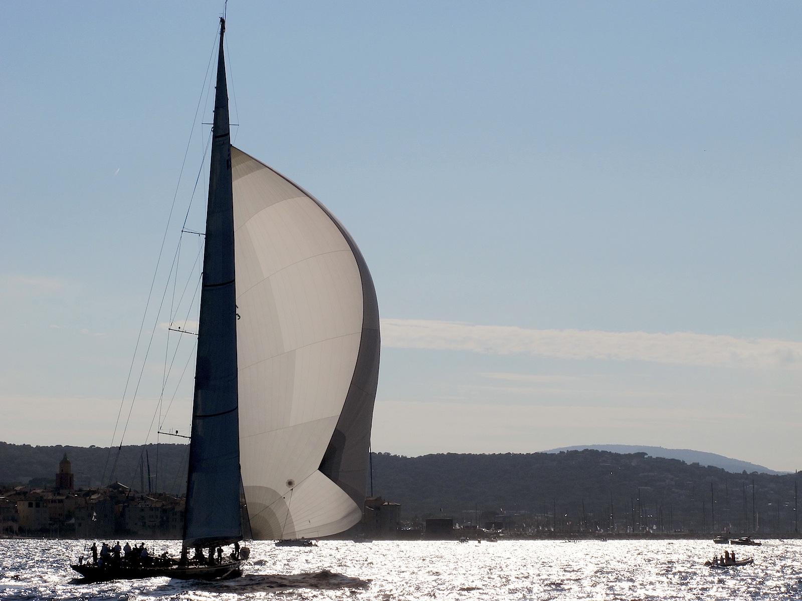 Wallpapers Boats Sailboats Voiles de Saint Tropez