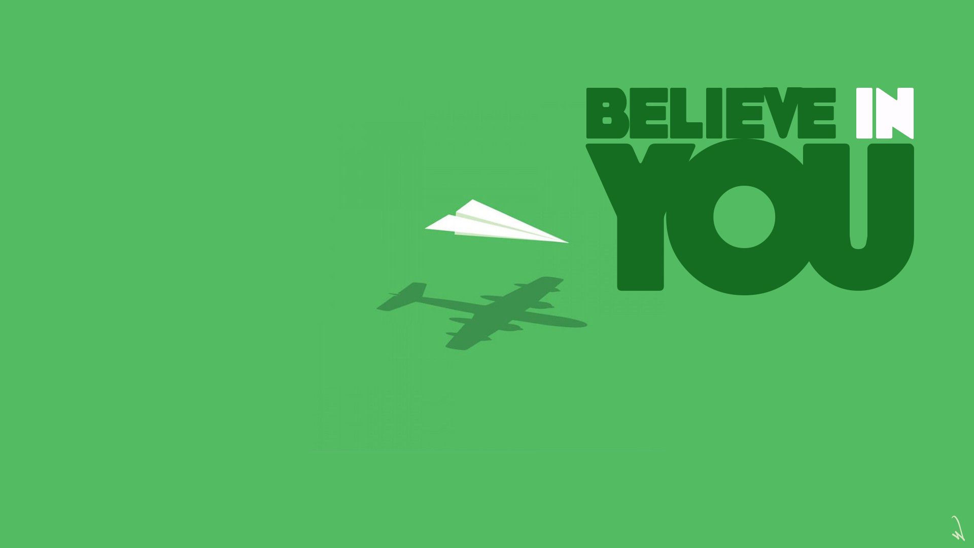 Wallpapers Digital Art Messages BELIEVE IN YOU