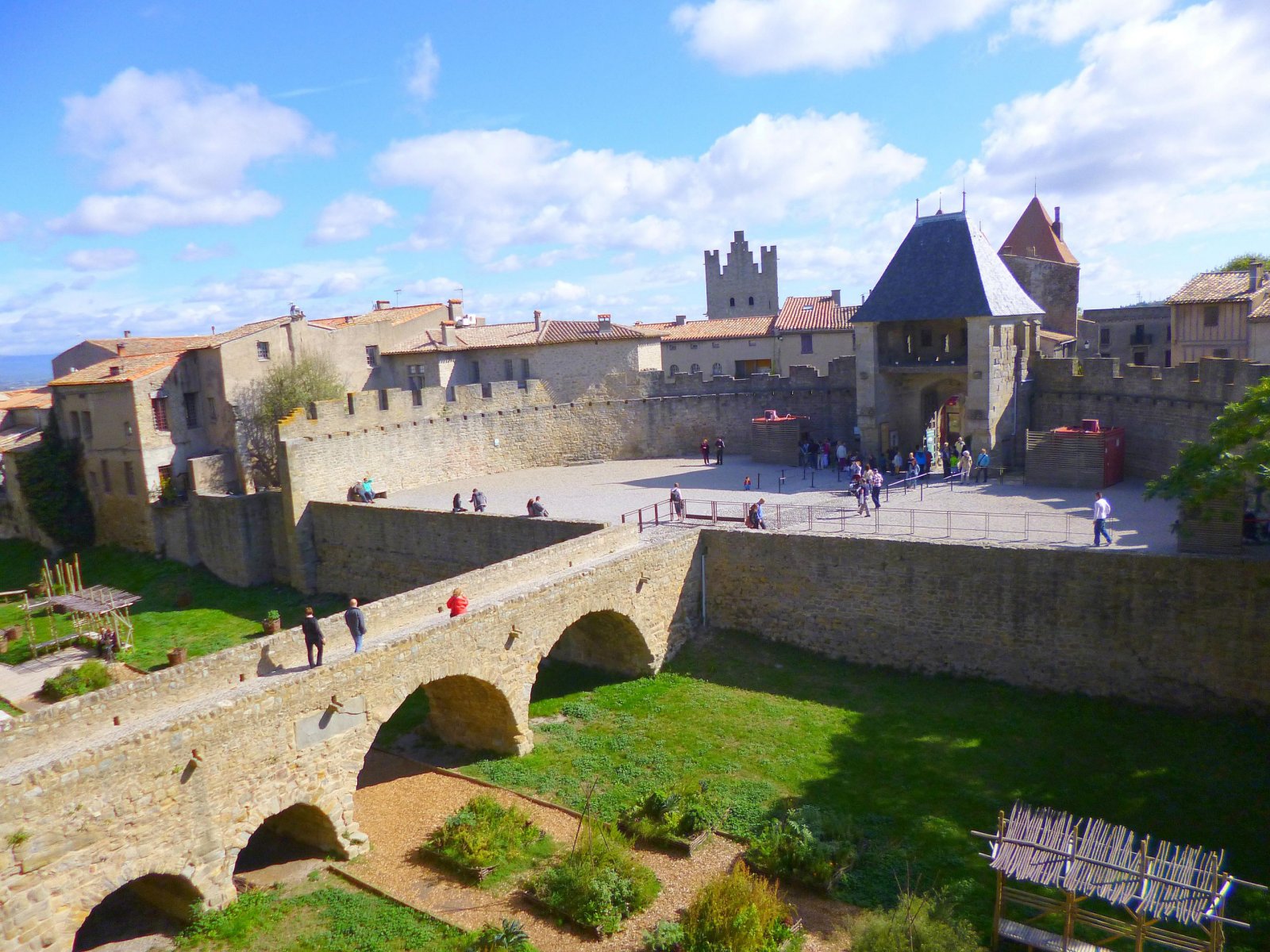 Wallpapers Trips : Europ France > Languedoc-Roussillon la cité médiévale de carcassone 