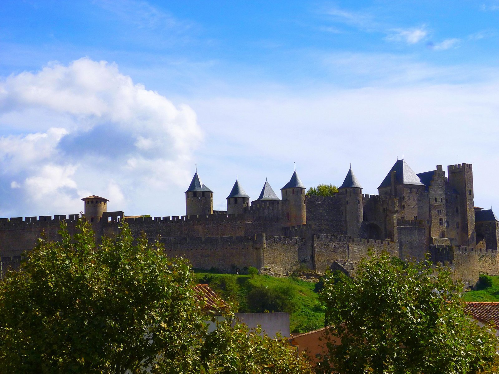 Wallpapers Trips : Europ France > Languedoc-Roussillon la cité médiévale de carcassone 