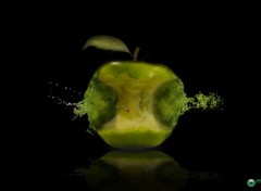  Art - Numrique Apple Splash