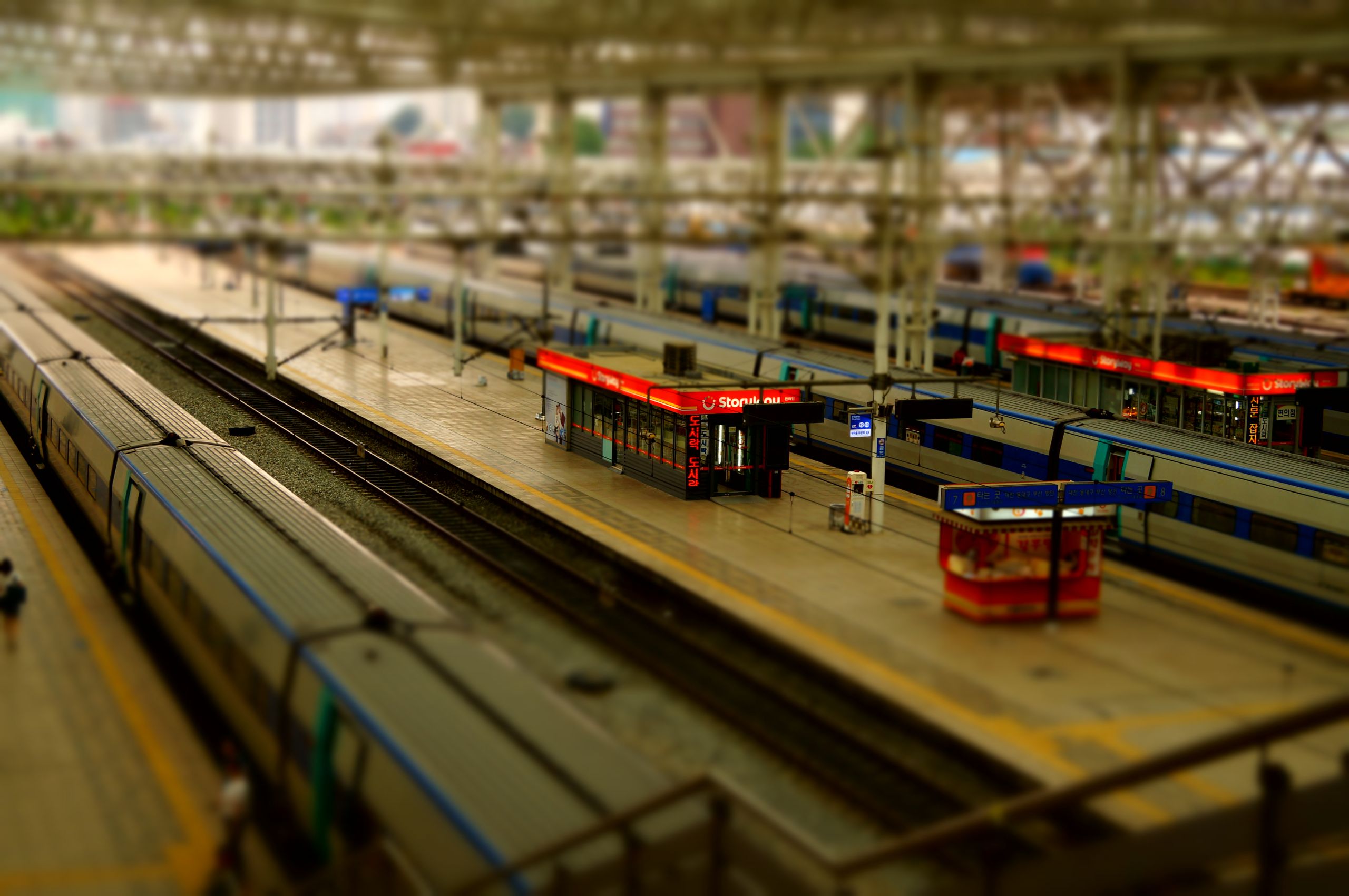 Fonds d'cran Constructions et architecture Gares - Rails Seoul Central Station