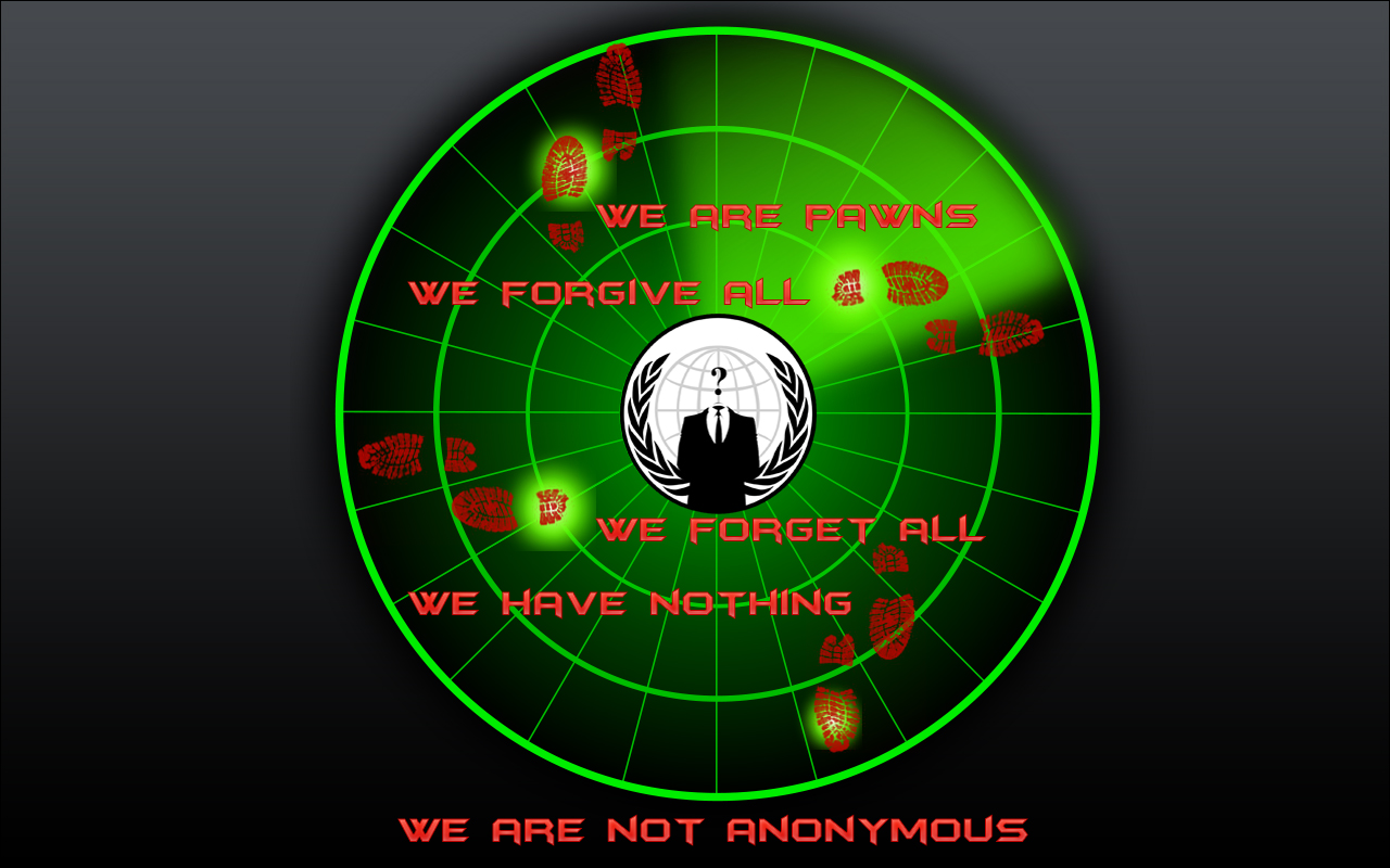 Fonds d'cran Informatique Anonymous No anonymous