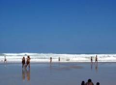  Nature PAPA ET SES FILLES A LA PLAGE