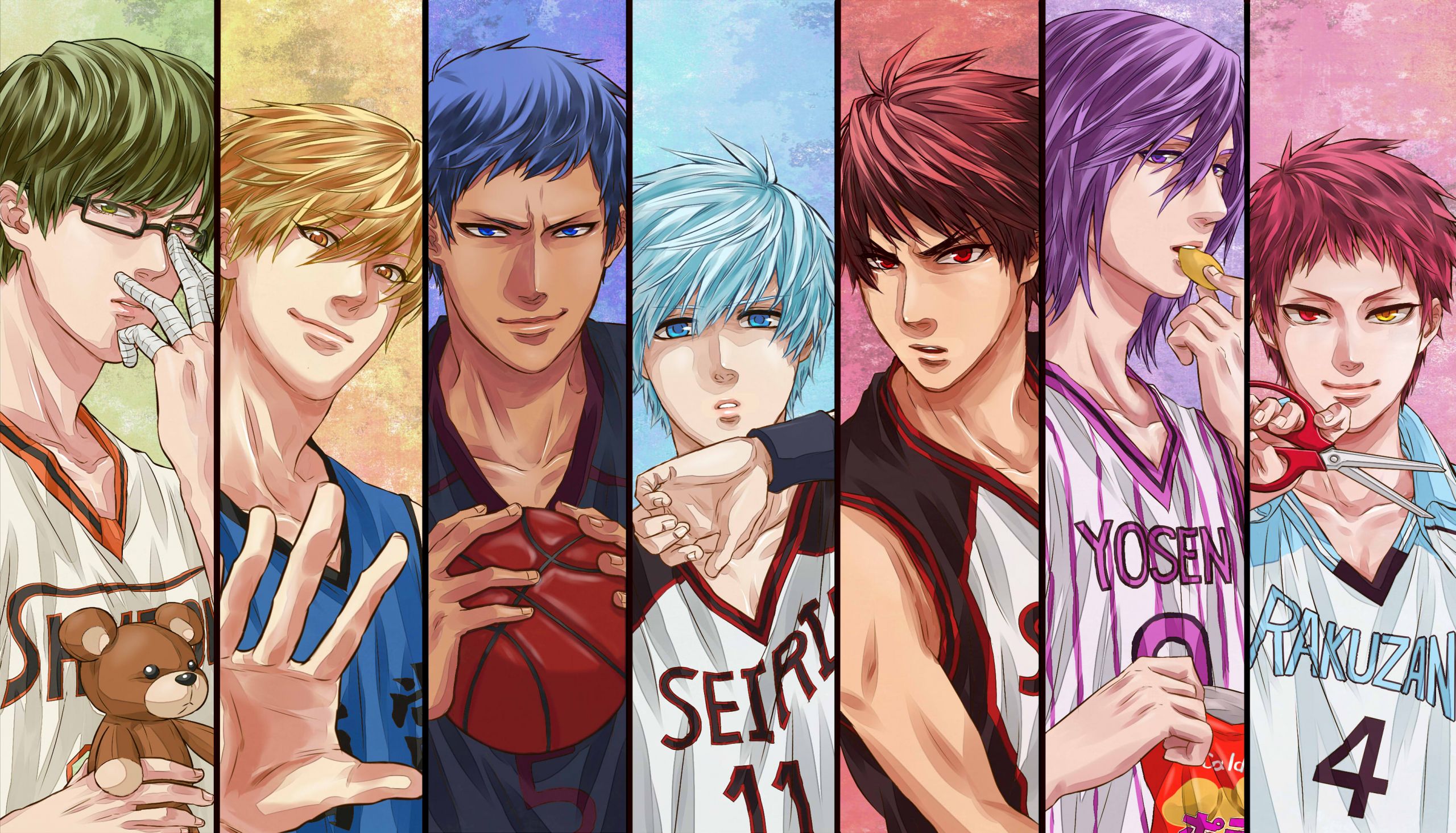 Fonds d'cran Manga Kuroko No Basuke 