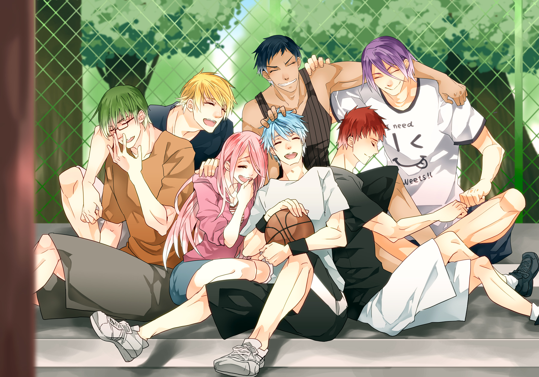 Fonds d'cran Manga Kuroko No Basuke 