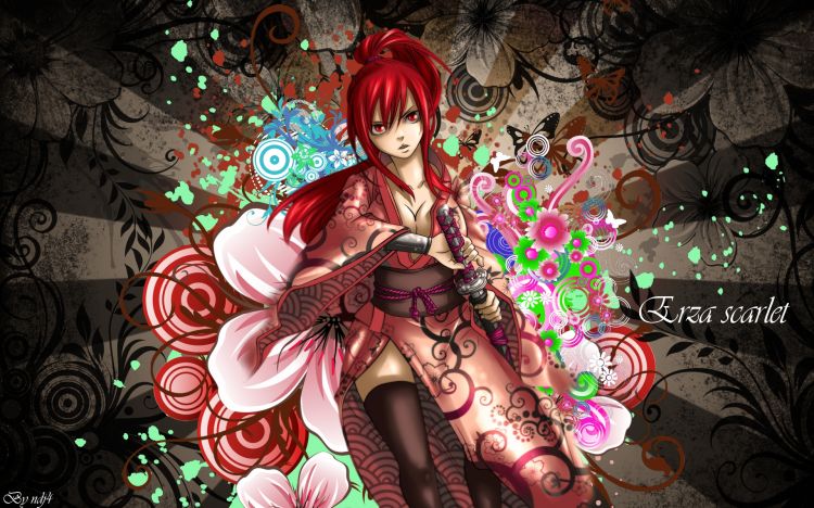 Wallpapers Manga Fairy Tail Erza Scarlet