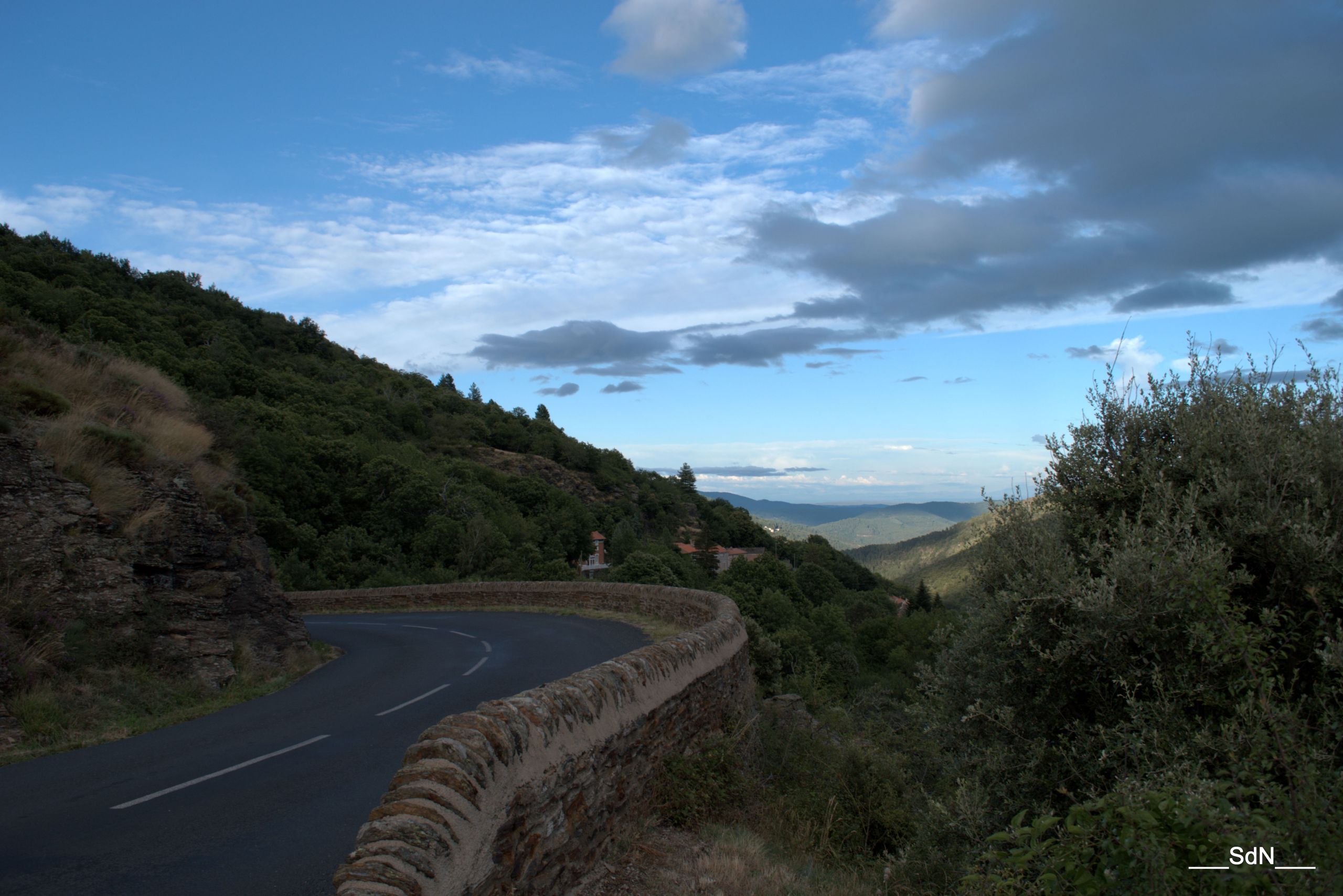 Wallpapers Constructions and architecture Roads - Motorways CEVENNES