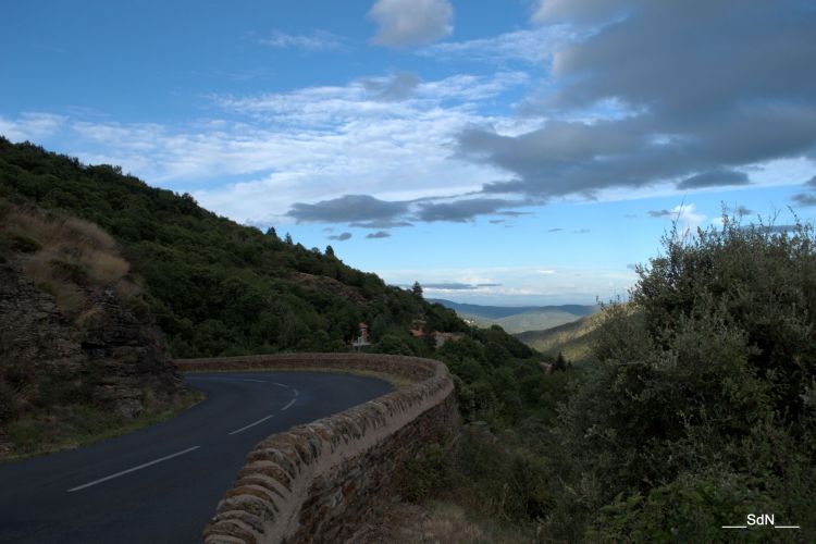 Fonds d'cran Constructions et architecture Routes - Autoroutes CEVENNES