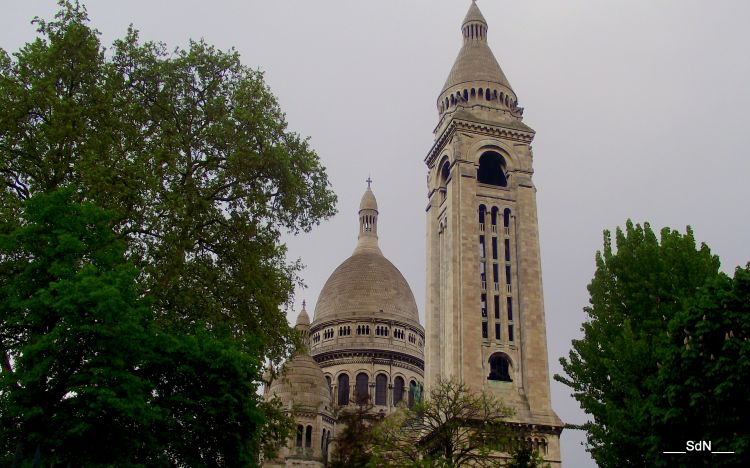 Wallpapers Constructions and architecture Religious Buildings LE SACRE-COEUR