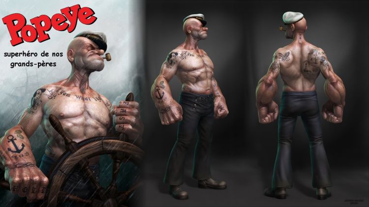 Wallpapers Humor Parodies Popeye