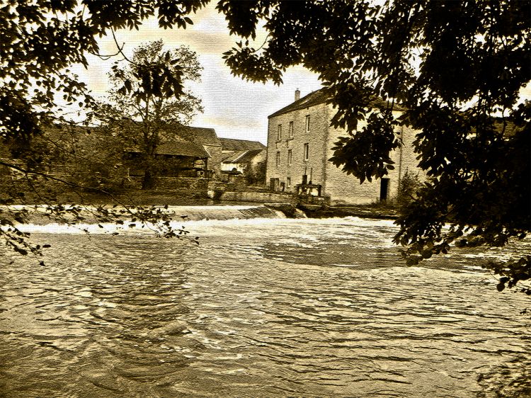 Fonds d'cran Nature Fleuves - Rivires - Torrents Dversoir de l'Armanon 