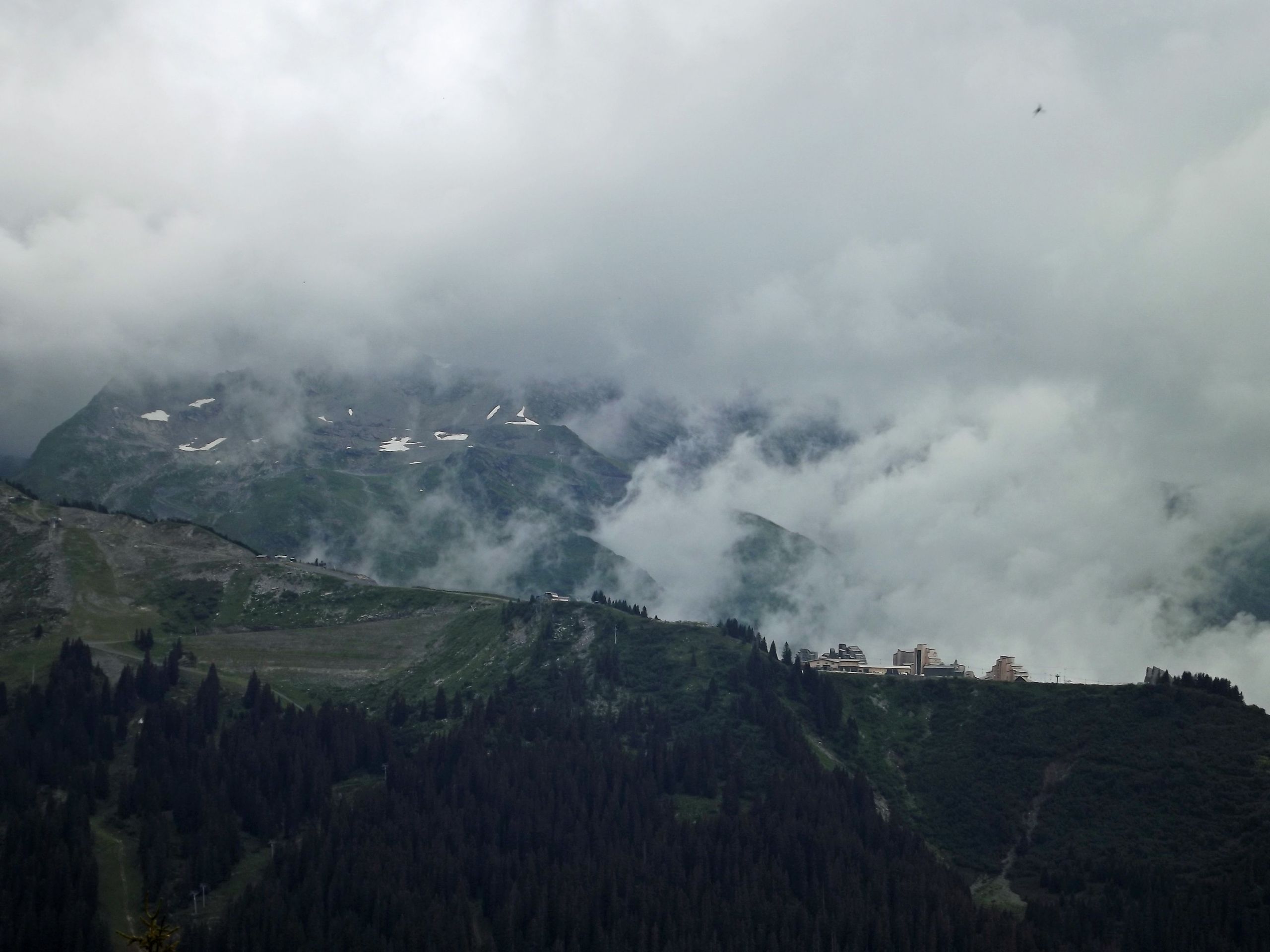 Wallpapers Nature Mountains vue sur avoriaz