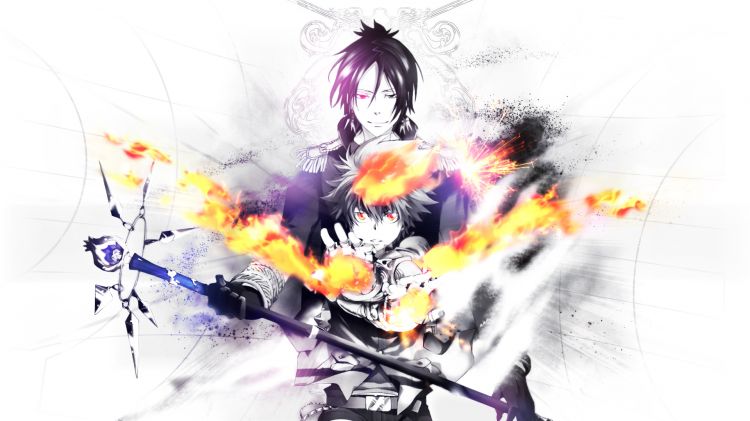 Fonds d'cran Manga Katekyoshi Hitman Reborn Tsuna and Mukuro