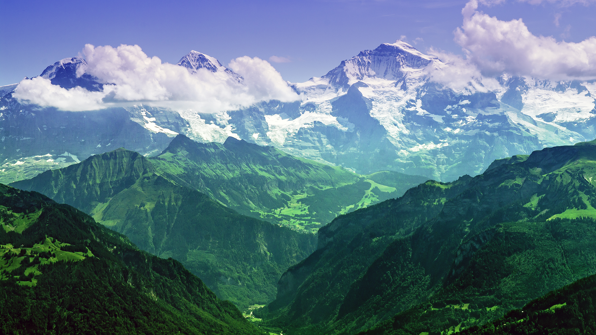 Wallpapers Nature Mountains Jungfrau