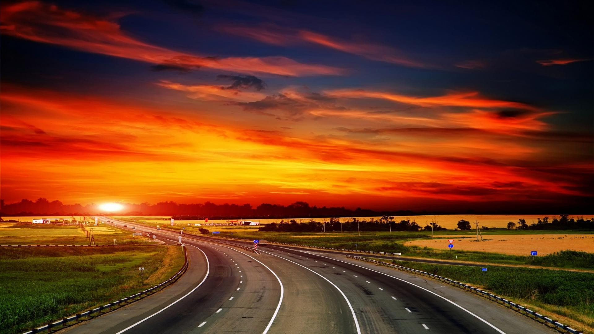 Wallpapers Constructions and architecture Roads - Motorways 