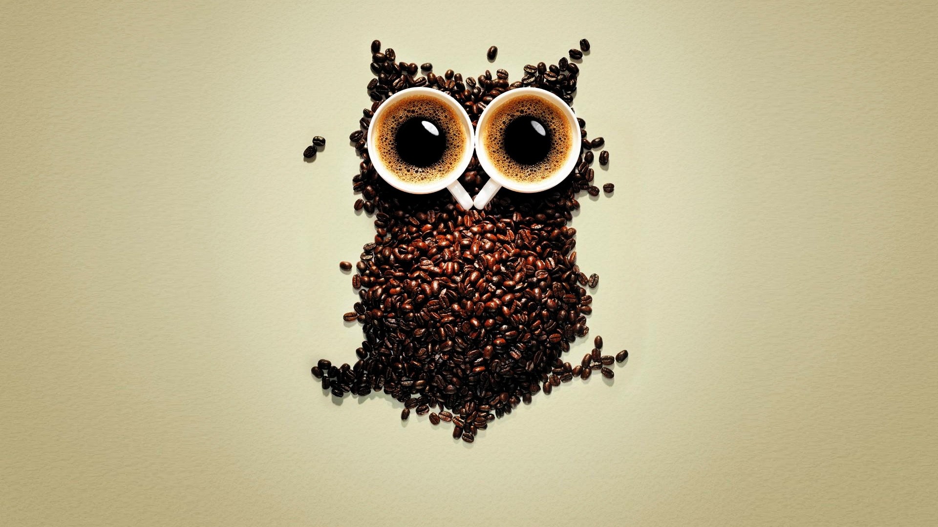 Wallpapers Objects Beverages - Alcohol Caf hibou !