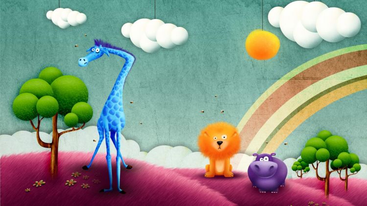 Wallpapers Digital Art Animals Wallpaper N362375