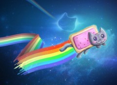  Digital Art Nyan cat