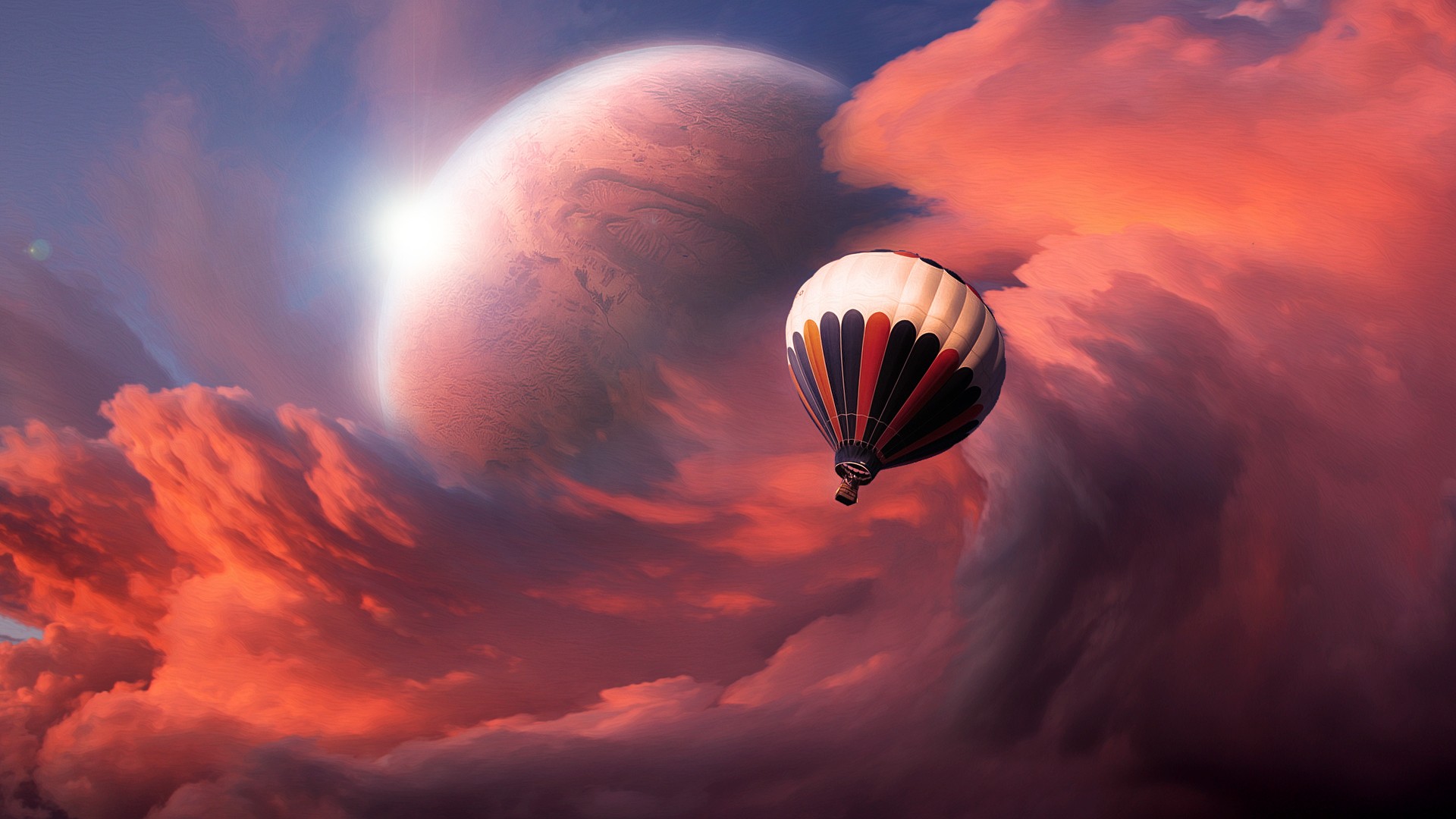 Wallpapers Planes Balloons - Airships 