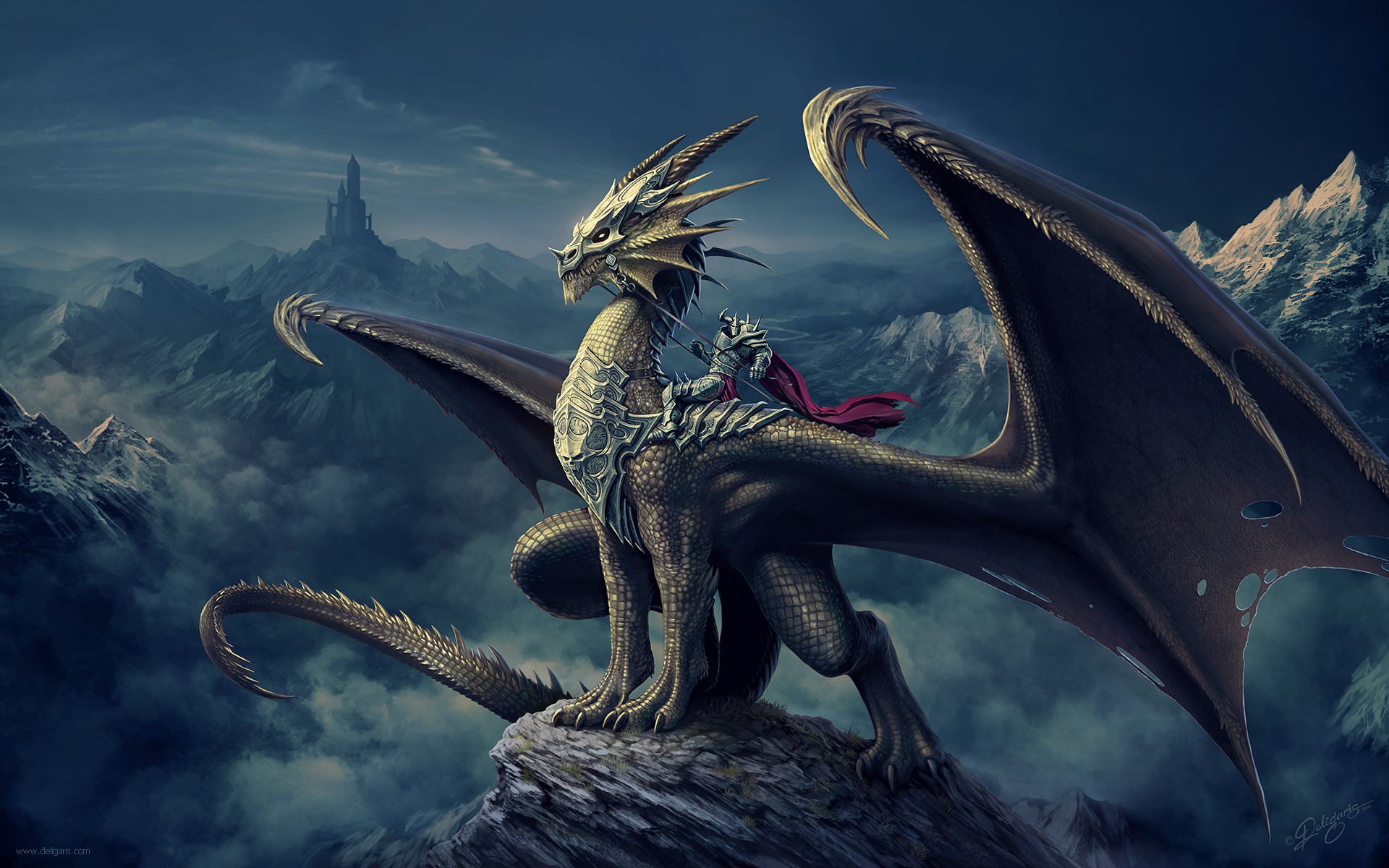 Wallpapers Fantasy and Science Fiction Creatures : Dragons 