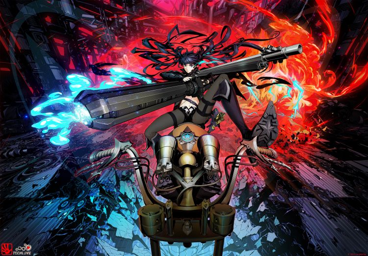 Fonds d'cran Manga Black Rock Shooter BRS Ride