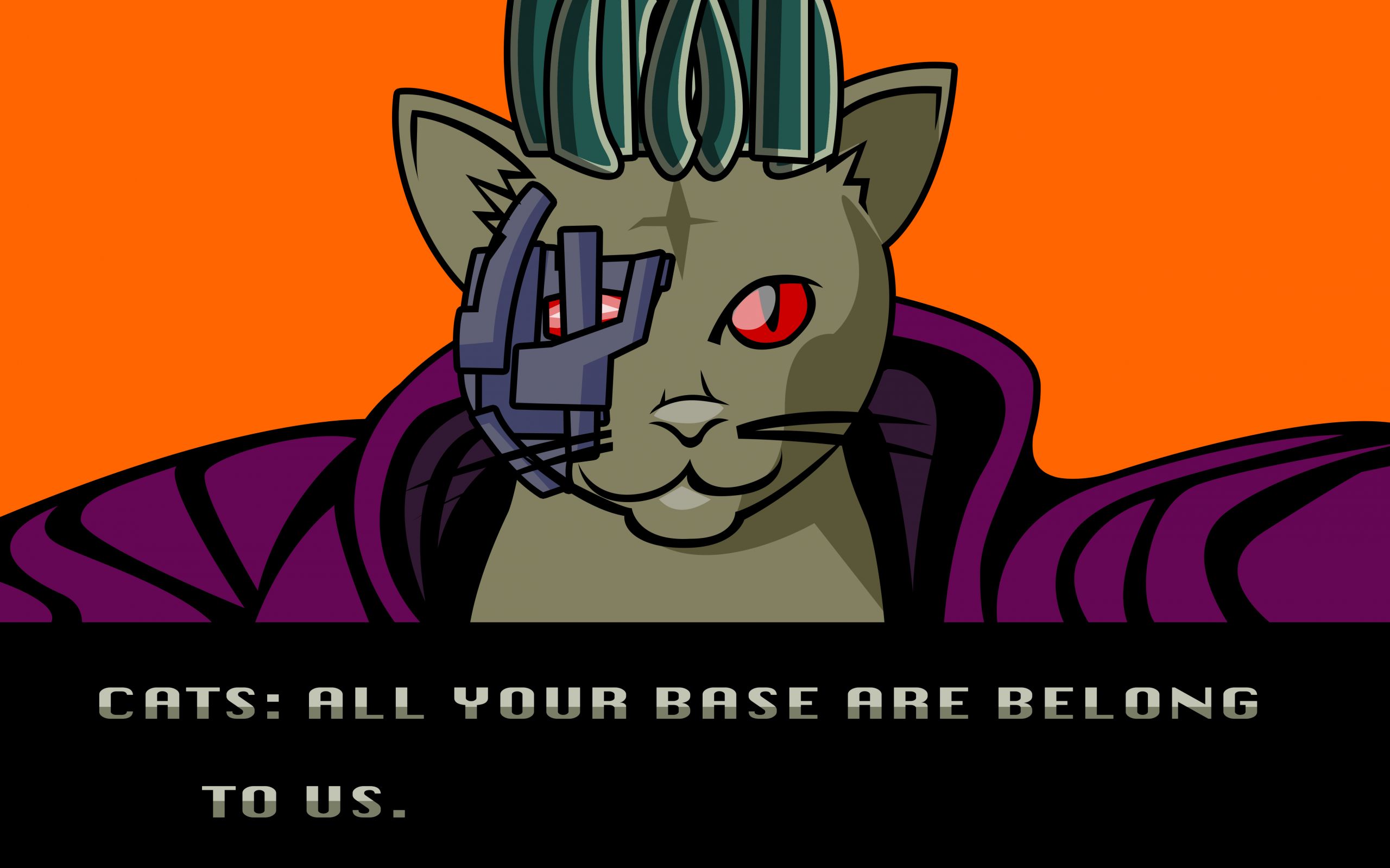 Fonds d'cran Jeux Vido Rtro All your base are belong to us.