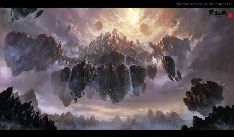 Fonds d'cran Fantasy et Science Fiction Paysages Fantasy Wallpaper N363496