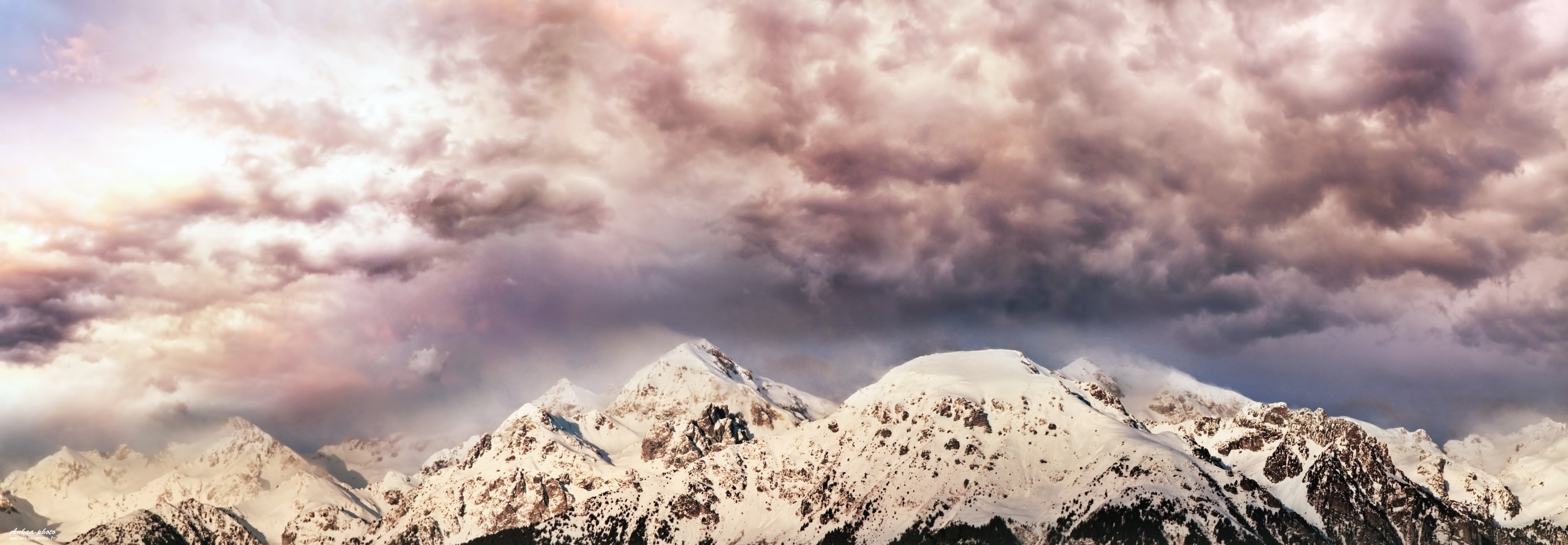 Wallpapers Nature Mountains Monts des nuages