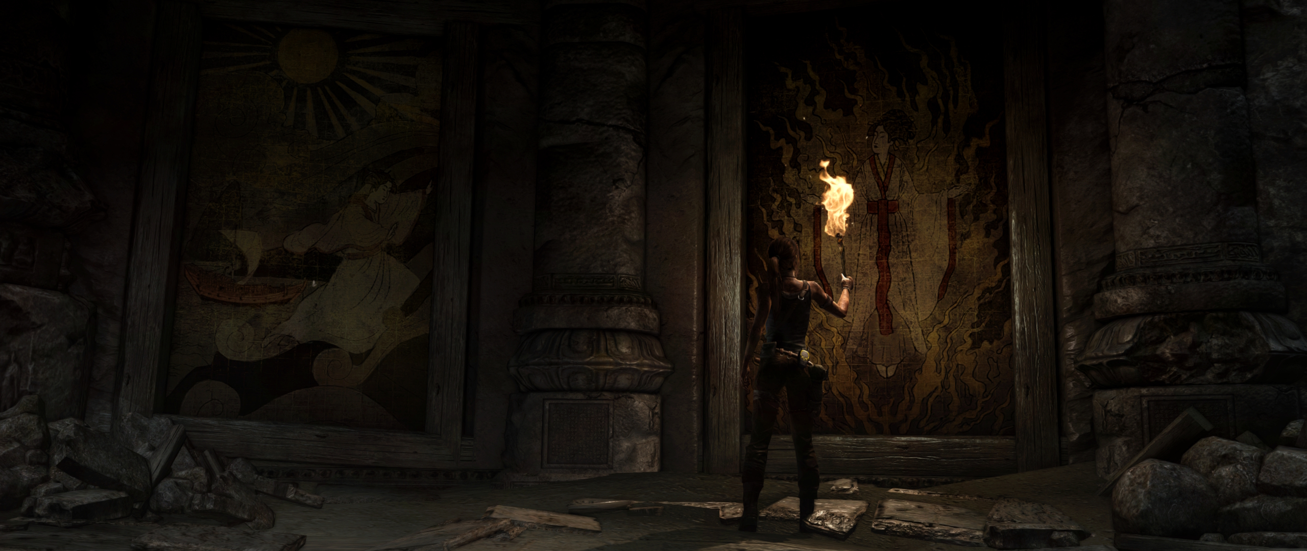 Wallpapers Video Games Tomb Raider screenshoot de Tomb Raider 2013