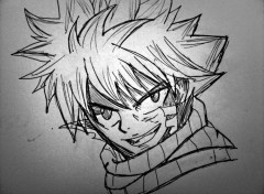  Art - Pencil Natsu dragneel 