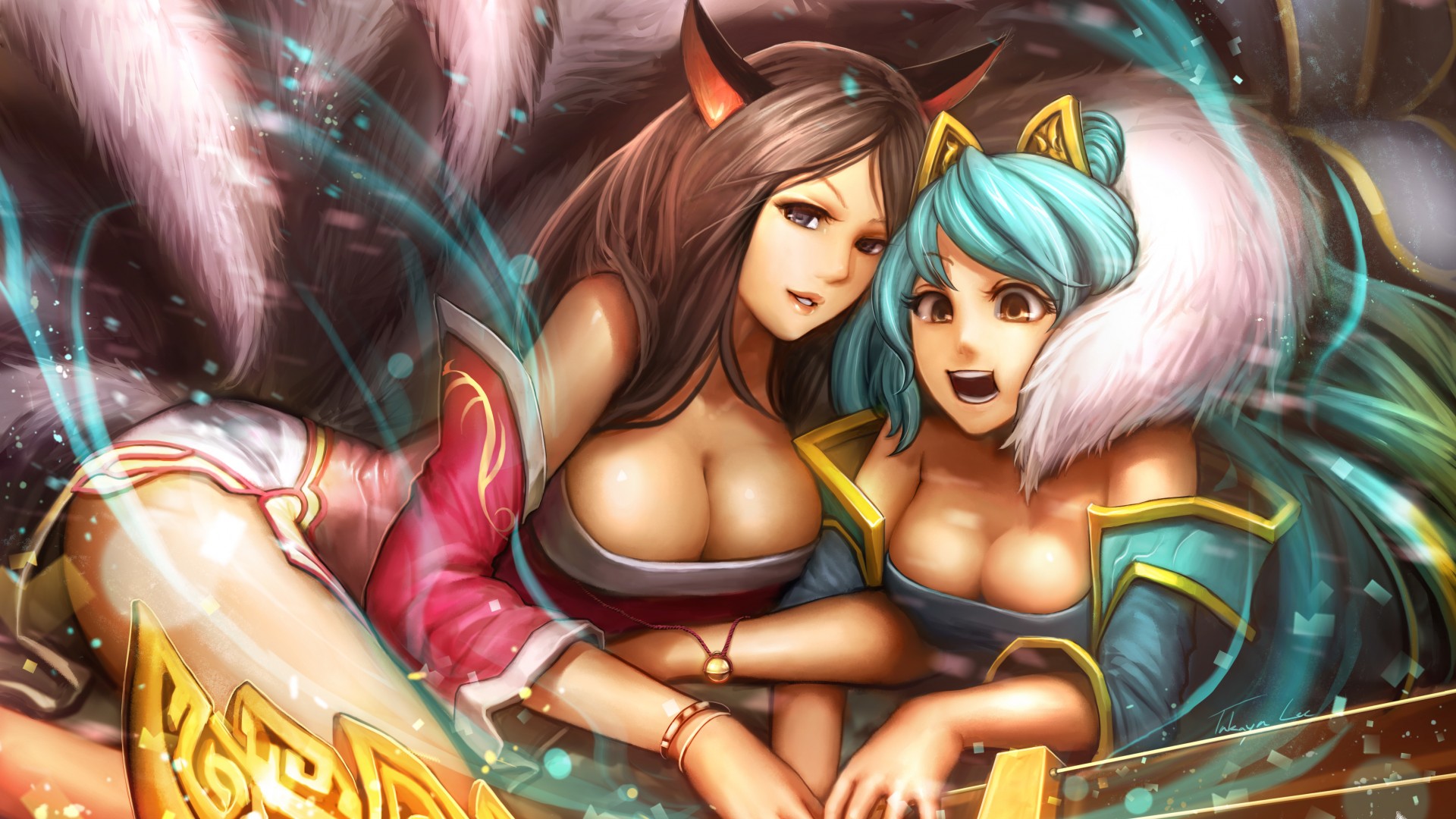 Fonds d'cran Jeux Vido League of Legends - Clash of Fates 