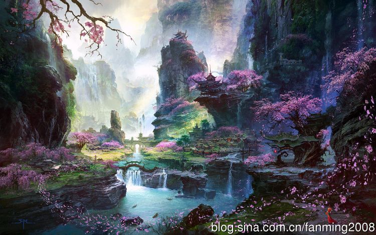 Fonds d'cran Fantasy et Science Fiction Paysages Fantasy Xanadu