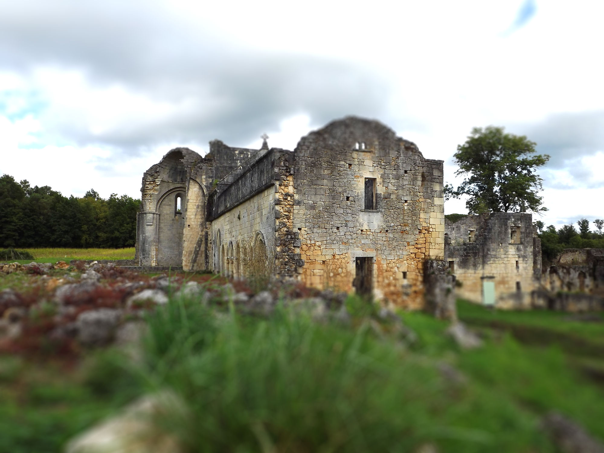 Wallpapers Constructions and architecture Ruins ancienne abbaye