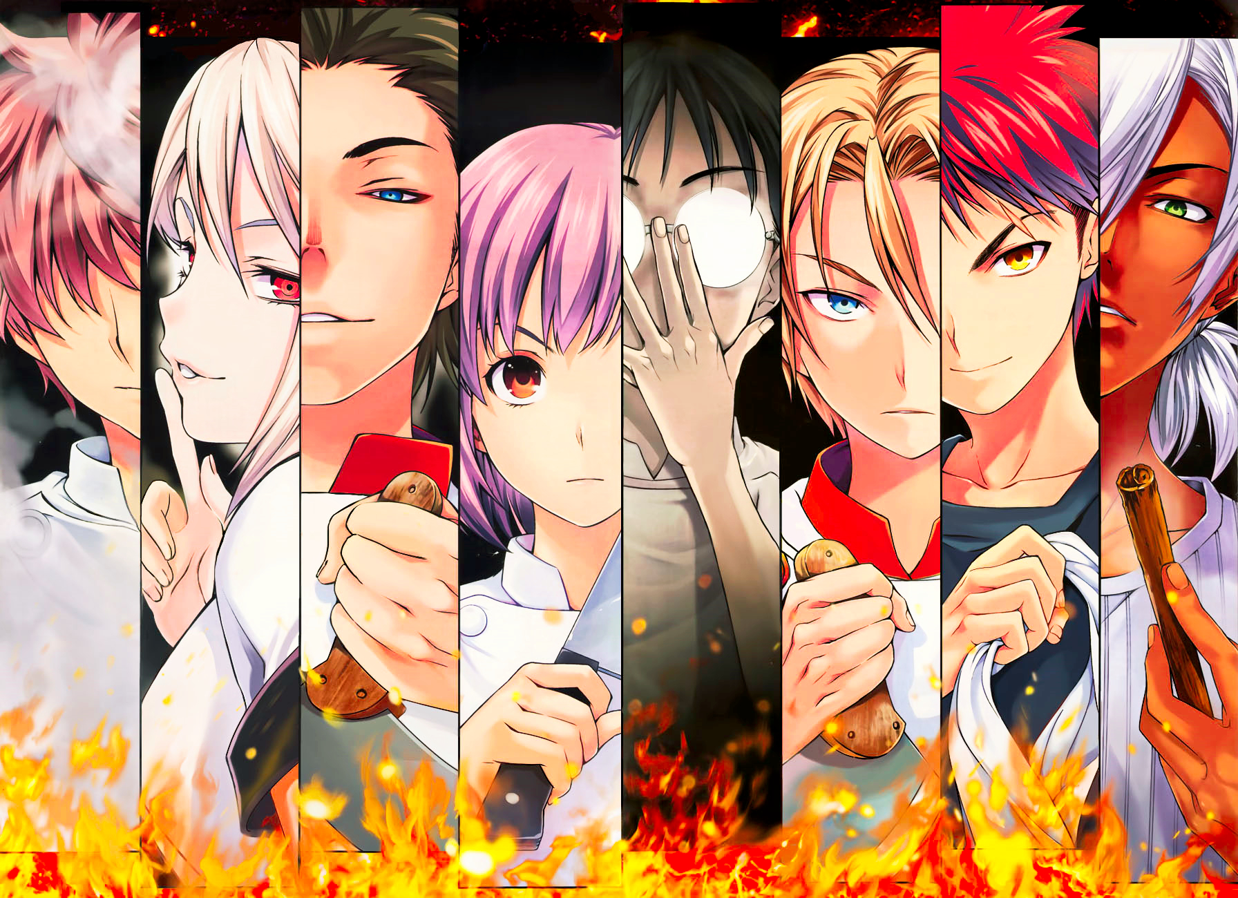 Fonds d'cran Manga Shokugeki No Soma 