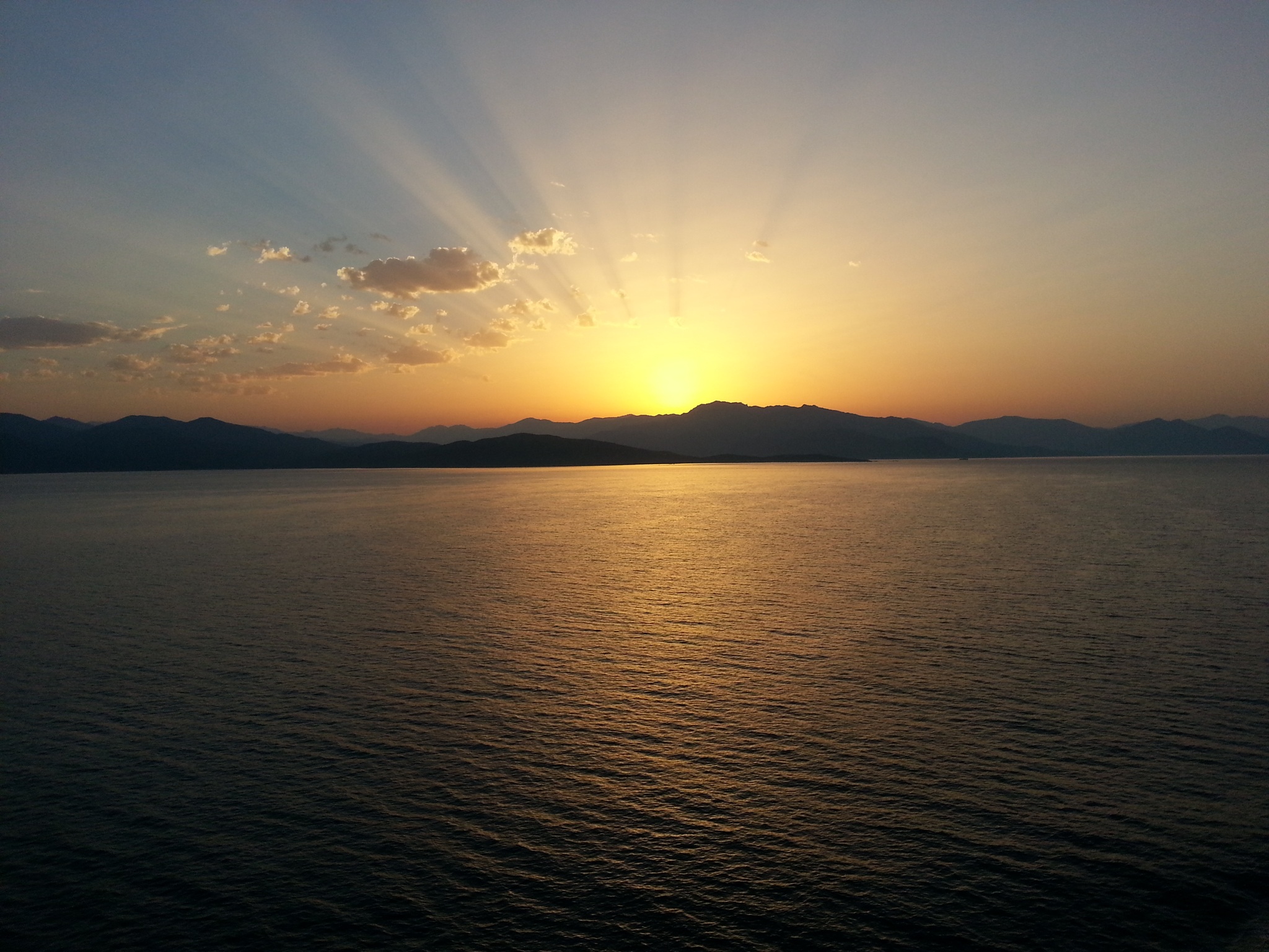 Wallpapers Nature Sunsets and sunrises Golfe de Propriano 2A Corse