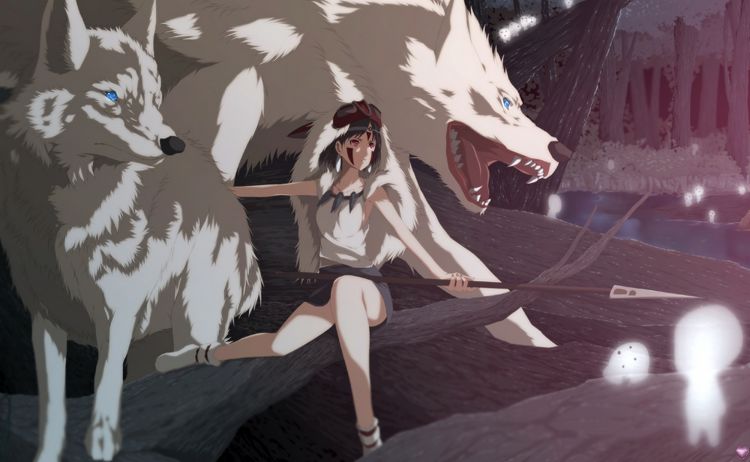 Wallpapers Cartoons Princess Mononoke Wallpaper N364761