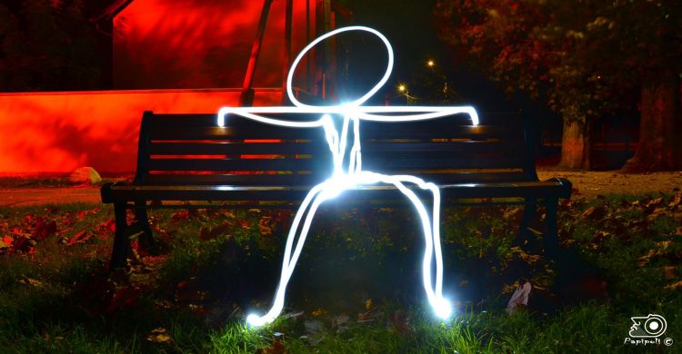 Fonds d'cran Art - Numrique Light Painting Trankil