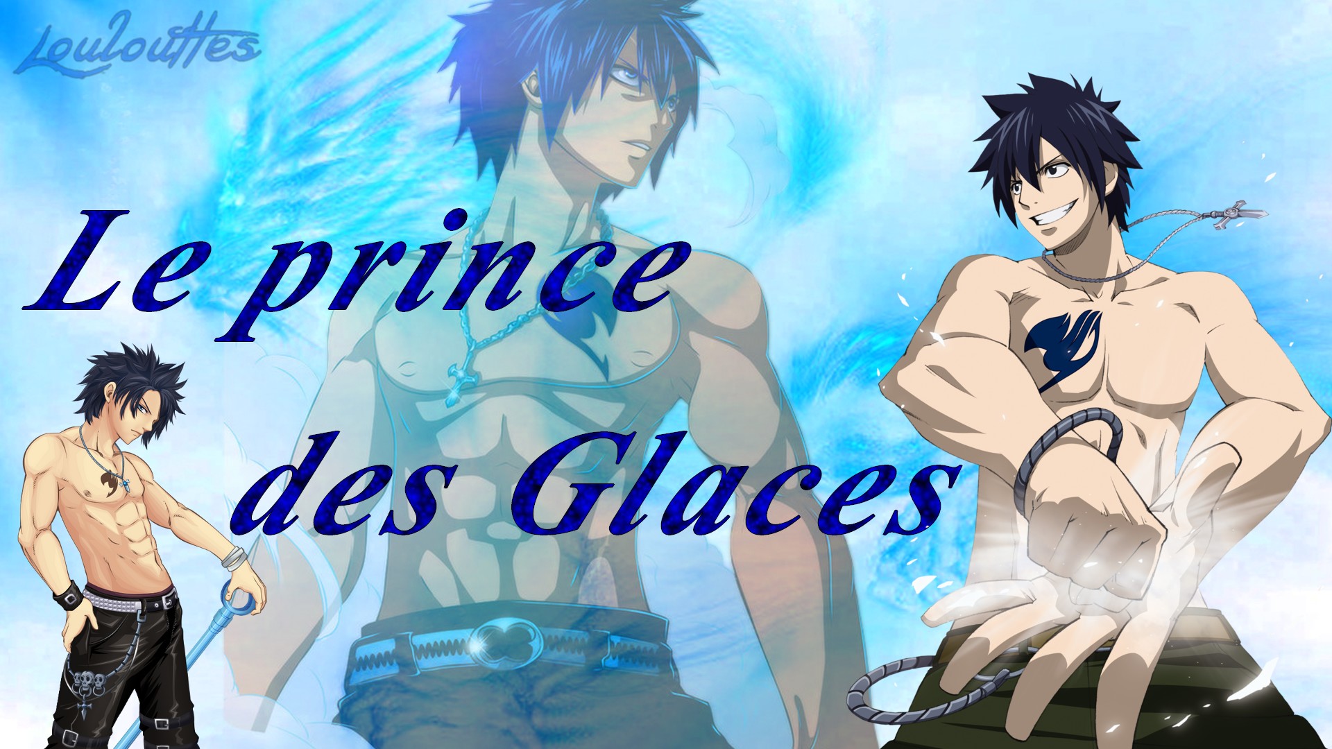 Fonds d'cran Manga Fairy Tail Le prince des glaces (grey Fairy tail)