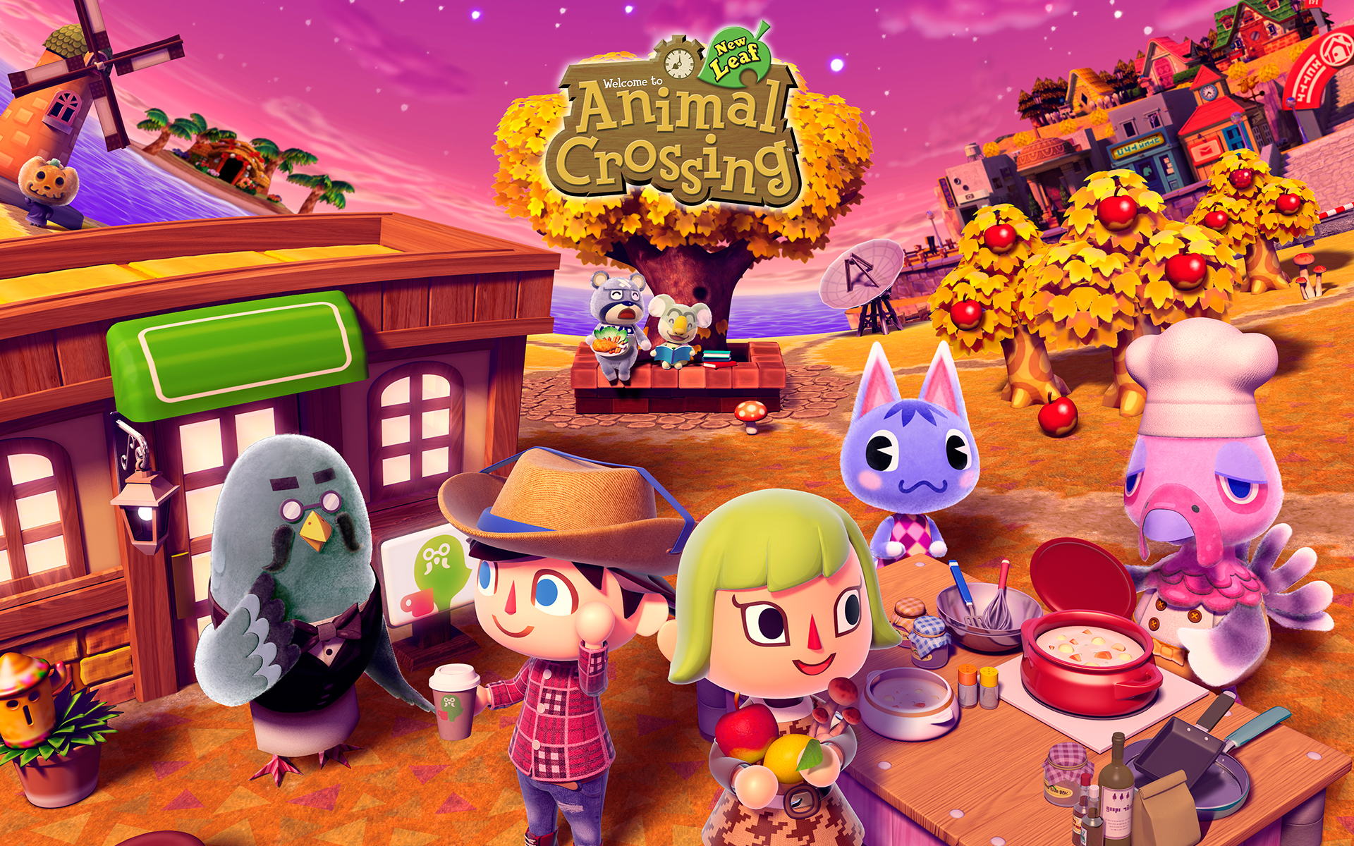 Wallpapers Video Games Animal Crossing 